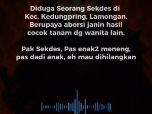 Viral Sekdes di Lamongan Diduga Paksa Gugurkan Kandungan Wanita