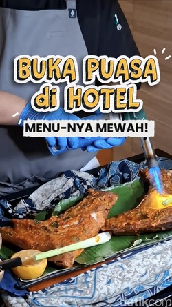 Video Buka Puasa Mewah dengan Chicken Shawarma hingga Kunafa Cheesecake