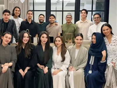 Potret Aaliyah Massaid, Alyssa Daguise-Mahalini Bukber, Kompak Tampil Santun