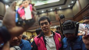 Ekspresi Anak Riza Chalid Usai Divonis 15 Tahun Penjara dalam Kasus Minyak Mentah