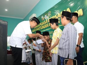 Kapolres Kediri Gelar Buka Bersama dan Santunan Anak Yatim