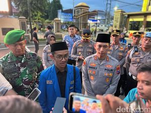 Kapolres Kediri Kota Buka Ruang Audiensi dan Dialog Bareng PMII