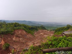 Longsor di Kalongan Ungaran Makin Parah Bikin Warga Waswas