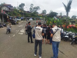 Polisi Bikin Kocar-kacir Balap Liar di Ibun, 34 Motor Diamankan