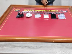 Polisi Gagalkan Transaksi 104,80 Gram Sabu di Pinggir Jalan Lombok Barat