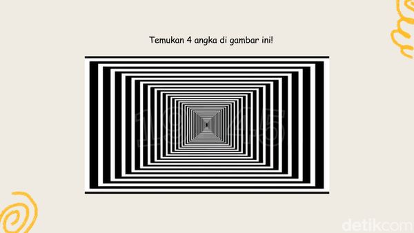 Ada Angka Tersembunyi di Balik Pola Random Ini, Bisa Temukan dalam 10 Detik?