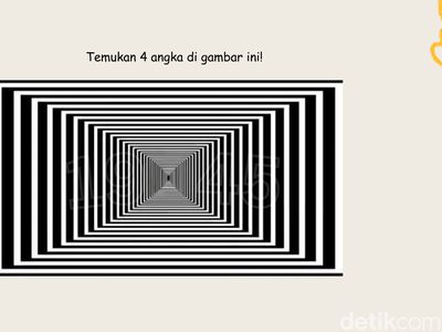 Ada Angka Tersembunyi di Balik Pola Random Ini, Bisa Temukan dalam 10 Detik?