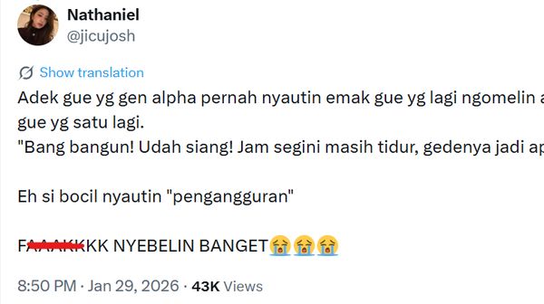 Asbun Gen Alpha Bikin Ngakak, Beneran Terbuat dari Tanah Sengketa Ini Mah