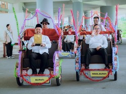 Bupati Yani-Wabup Alif Kirab Adipura Gresik, Apresiasi Pasukan Kebersihan