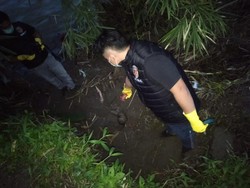Jasad Bayi Malang Ditemukan Tak Utuh di Sungai Cianjur