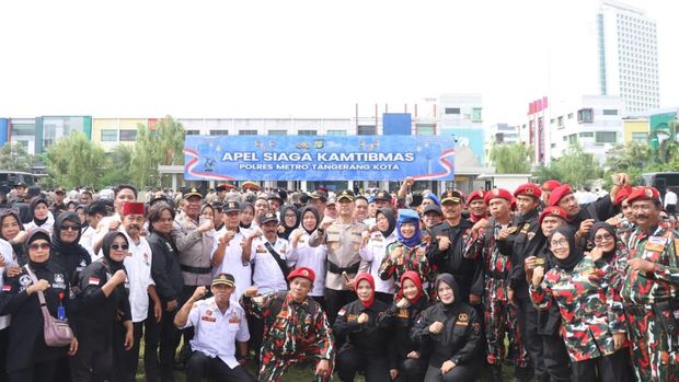 Sebanyak 502 personel gabungan mengikuti Apel 