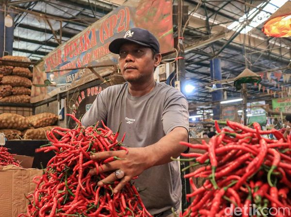 Stok Cabai di Jakarta Aman Jelang Idul Fitri