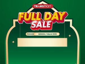 Hari Ini Transmart Full Day Sale, Serbu Diskon Besar-besaran 50% + 20%!