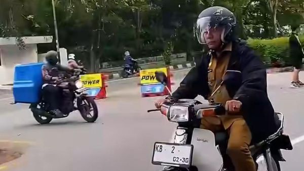 Potret Wagub Kalbar dan Motor Prima Andalannya