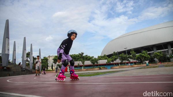 Warga Bekasi Tetap Aktif Olahraga Saat Ramadan