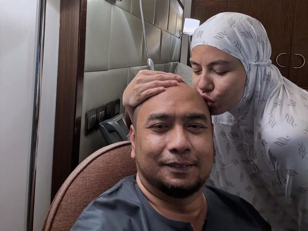 Meisya Siregar Umrah di Bulan Ramadan, Bebi Romeo Akhirnya Cukur Pelontos