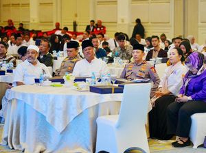 Kapolri Hadiri Acara Buka Puasa Bersama Konfederasi Serikat Buruh Indonesia