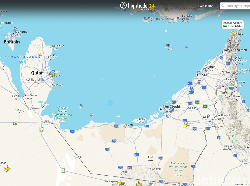 Pantauan Flightradar24: Langit Dubai Kosong, Jet Tempur Qatar Siaga