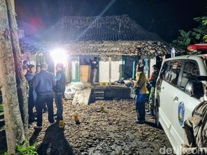 Rumah Warga di Kauman Ponorogo Diguncang Ledakan Dahsyat