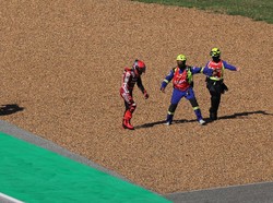 MotoGP Thailand 2026: Marc Marquez Pecah Ban, Pelek Sampai Penyok