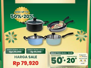 Banting Harga! Peralatan Masak Murah Meriah di Transmart Full Day Sale