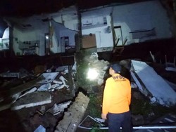 3 Rumah di Ciamis Tertimpa Longsor Jelang Buka Puasa