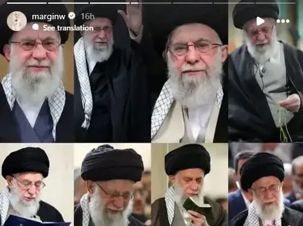 Gaya Para Artis RI Berduka Untuk Pemimpin Iran, Unggah Foto Ali Khamenei