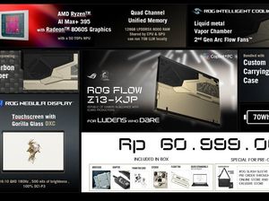 Asus ROG Flow Z13-KJP Resmi Masuk Indonesia, Cuma 50 Unit