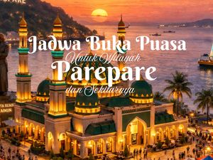 Waktu Buka Puasa dan Adzan Maghrib Hari Ini Parepare Senin 2 Maret 2026