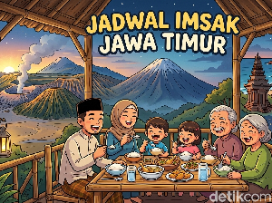 Jadwal Imsak Jawa Timur Selasa 3 Maret 2026