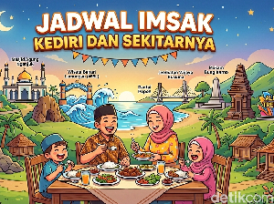 Jadwal Imsak Kediri dan Sekitarnya Selasa 3 Maret 2026