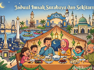 Jadwal Imsak Surabaya dan Sekitarnya Selasa 3 Maret 2026