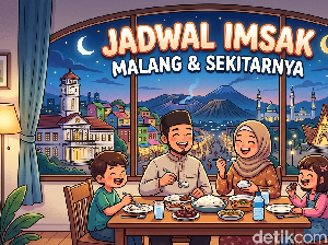 Jadwal Imsak Malang dan Sekitarnya Selasa 3 Maret 2026