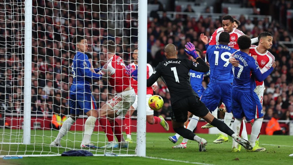 Arsenal jagoan cetak gol dari sepak pojok. (Foto: Getty Images/Marc Atkins)