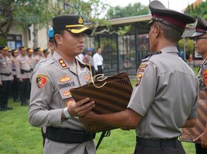 Lepas 3 Personel Pensiun, Kapolres Gianyar: Bukan Akhir Pengabdian