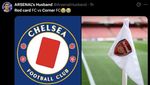 Arsenal Vs Chelsea Diolok-olok Jadi Corner FC Vs Red Card FC