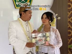 Tidak Gengsi! Viral Pasangan Gen Z yang Pilih Nikah Sederhana di KUA Malang
