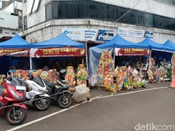 Manisnya Jualan Parsel Lebaran di Cikini, Sebulan Bisa Dapat Ratusan Juta