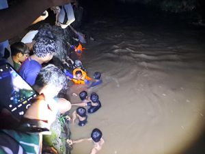 Bocah 4 Tahun Hilang Terseret Arus Sungai di Bima