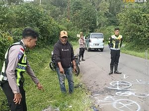 Tabrakan Maut 2 Motor di Jalan Trans Flores, 1 Orang Tewas di Tempat