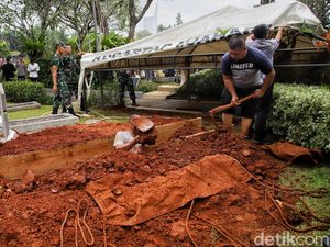 TMP Kalibata Bersiap Sambut Pemakaman Wapres ke-6 RI Try Sutrisno