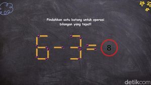 Teka-Teki Ini Terlihat Gampang, Bisa Pindahkan Batang Korek dengan Benar?