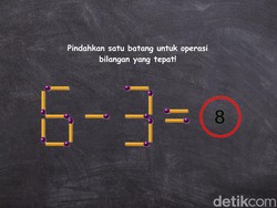 Tes Kemampuan Logika dan Matematika Cukup Pakai Korek, Belum Ada yang Bisa Selesaikan