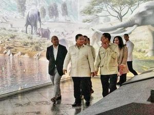 Fadli Zon Dampingi Prabowo Kunjungi Museum Nasional Indonesia