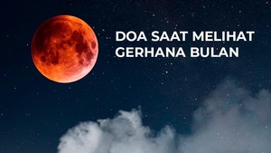 Doa Melihat Gerhana Bulan Total 3 Maret 2026