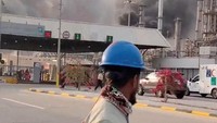Iran Tuduh Israel Serang Fasilitas Minyak Aramco Arab Saudi