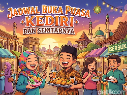 Jadwal Buka Puasa Kediri dan Sekitarnya Hari Ini 3 Maret 2026