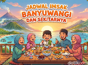 Jadwal Imsak Banyuwangi dan Sekitarnya Rabu 4 Maret 2026