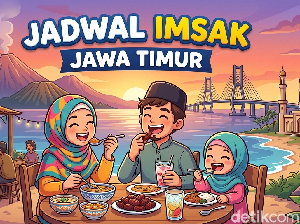 Jadwal Imsak Jawa Timur Rabu 4 Maret 2026