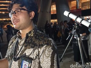 Hujan Ringan, Gerhana Bulan Tidak Terlihat Sama Sekali di Planetarium Jakarta